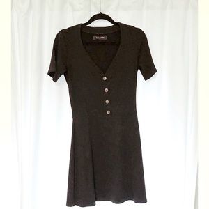 Black reformation dress size medium